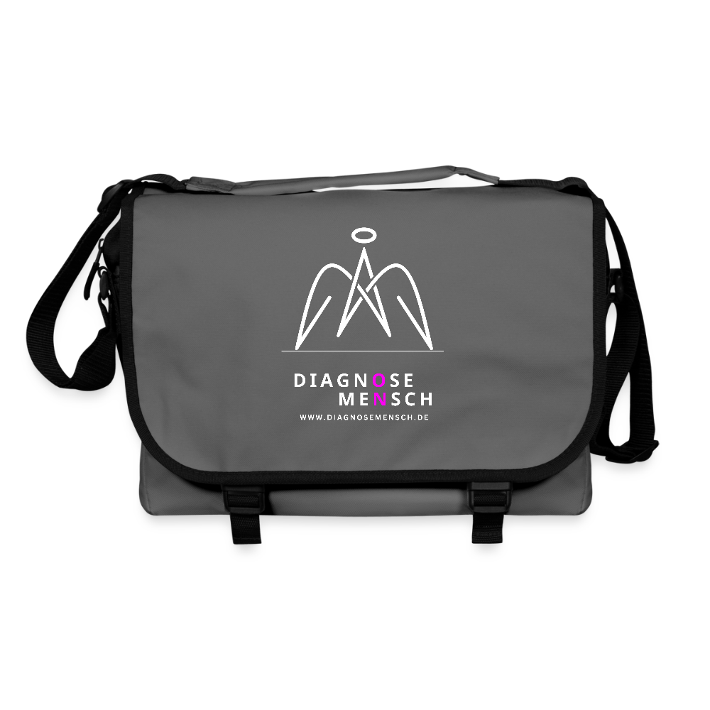 Umhängetasche - Graphit/Schwarz