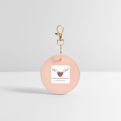 BOUTIQUE Schlüsselanhänger "FLÜGELsichtbarmacher" - Best Buddy - Hellrosa