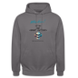 Unisex Hoodie "I'm a smart  patient" - Bad Boy - Mittelgrau