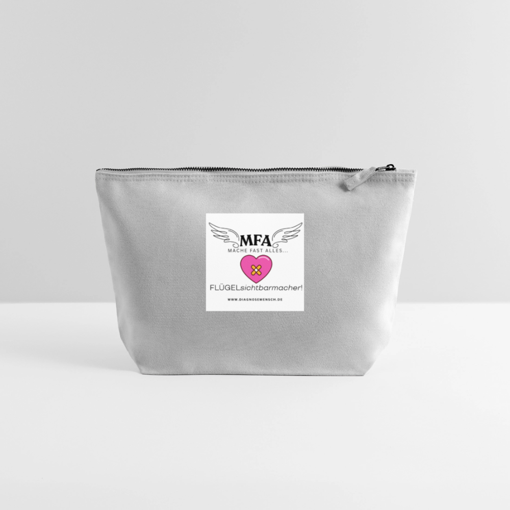 CANVAS Täschchen Größe L - Grau meliert