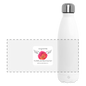 Thermosflasche 500 ml "Hebamme" - FLÜGELsichtbarmacher - Weiß