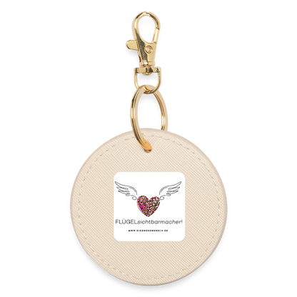 BOUTIQUE Schlüsselanhänger "FLÜGELsichtbarmacher" - Best Buddy - Auster