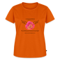 Frauen Premium T-Shirt "Hebamme" - Best Buddy - Orange 