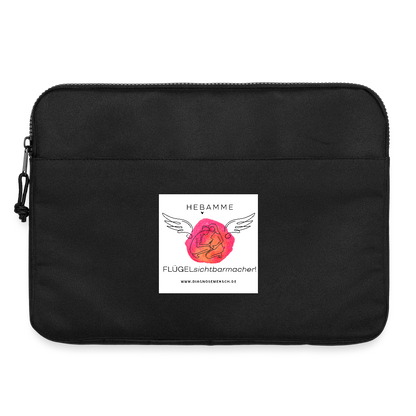 Laptoptasche 15" "Hebamme" - Best Buddy - Schwarz