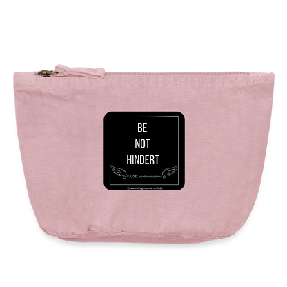 VINTAGE Täschchen "BE NOT HINDERT" - FLÜGELsichtbarmacher - Vintage Rosa