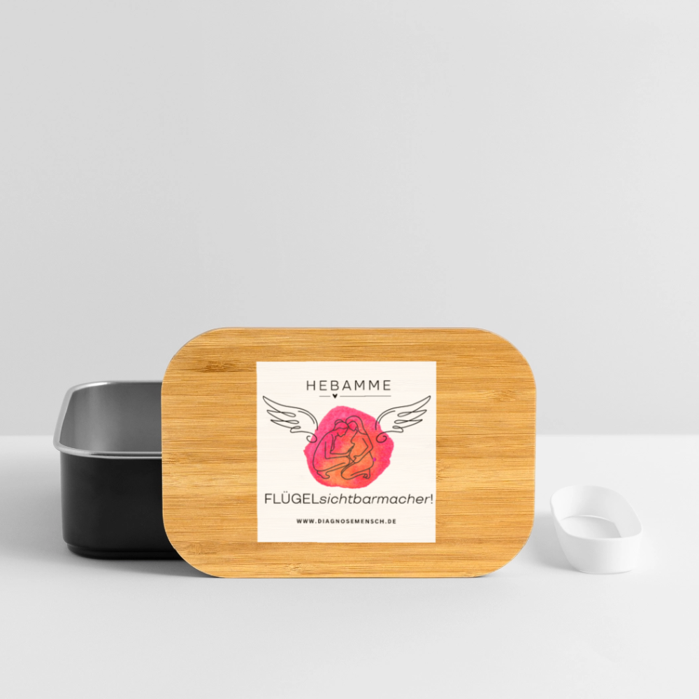 Lunch Box "Hebamme" - Best Buddy - Schwarz