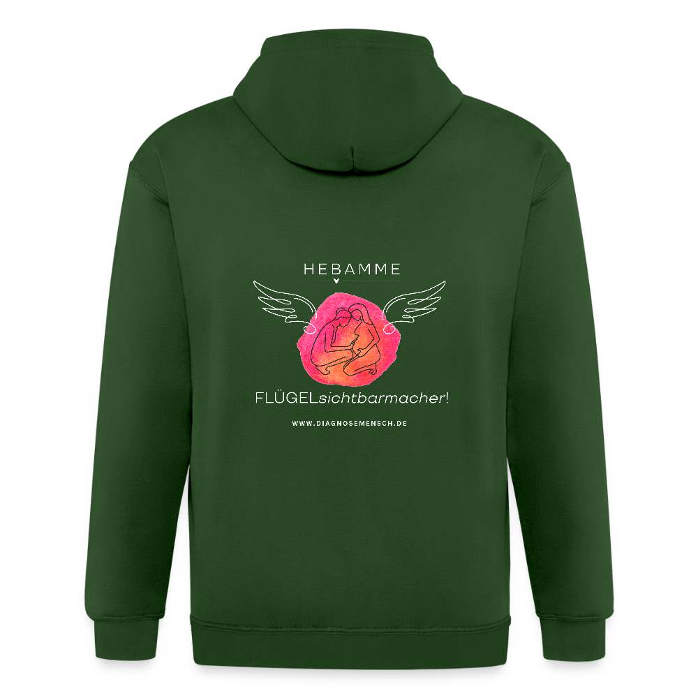 Unisex Heavyweight Kapuzenjacke "Hebamme" - Best Buddy - Forrest