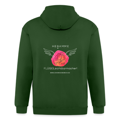 Unisex Heavyweight Kapuzenjacke "Hebamme" - Best Buddy - Forrest