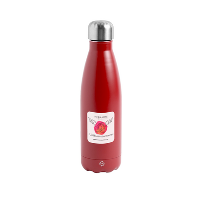 Thermosflasche 500 ml "Hebamme" - FLÜGELsichtbarmacher - Rot
