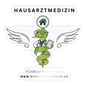 Sticker "Hausarztmedizin" - FLÜEGLsichtbarmacher - Transparent glänzend
