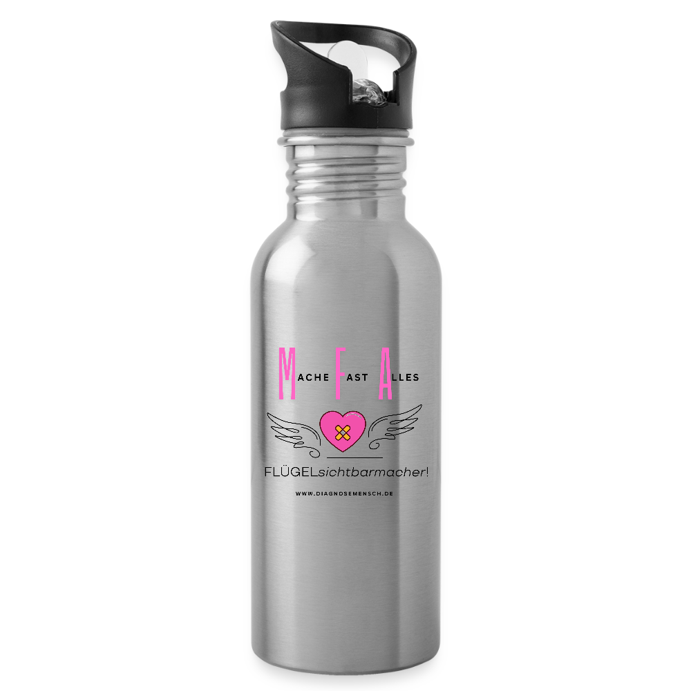 Trinkflasche - Lightsilver