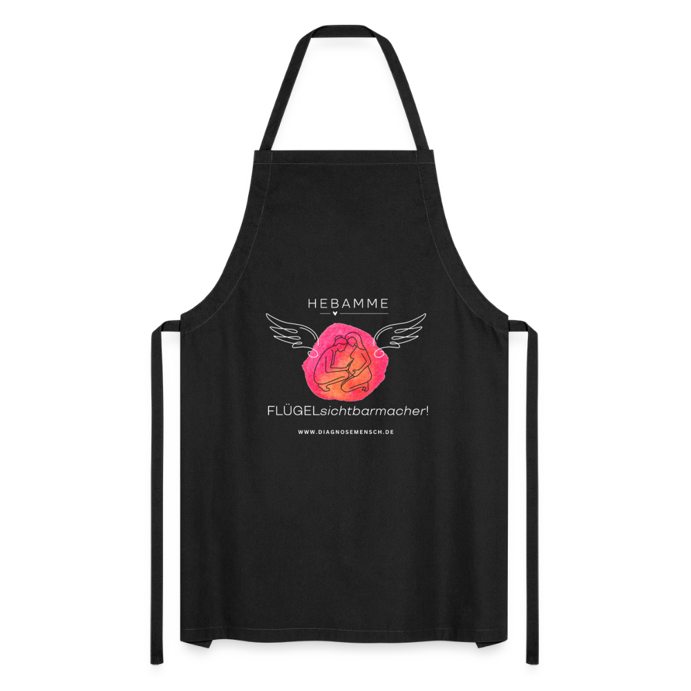 Kochschürze "Hebamme Dark" - Best Buddy - Schwarz