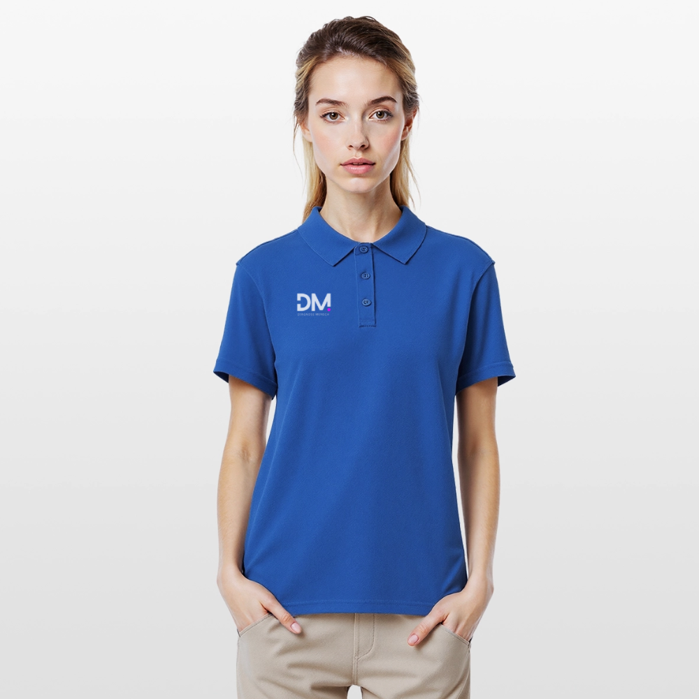 Frauen Polo Shirt "Im a smart patient" - Bad Girl - Royalblau