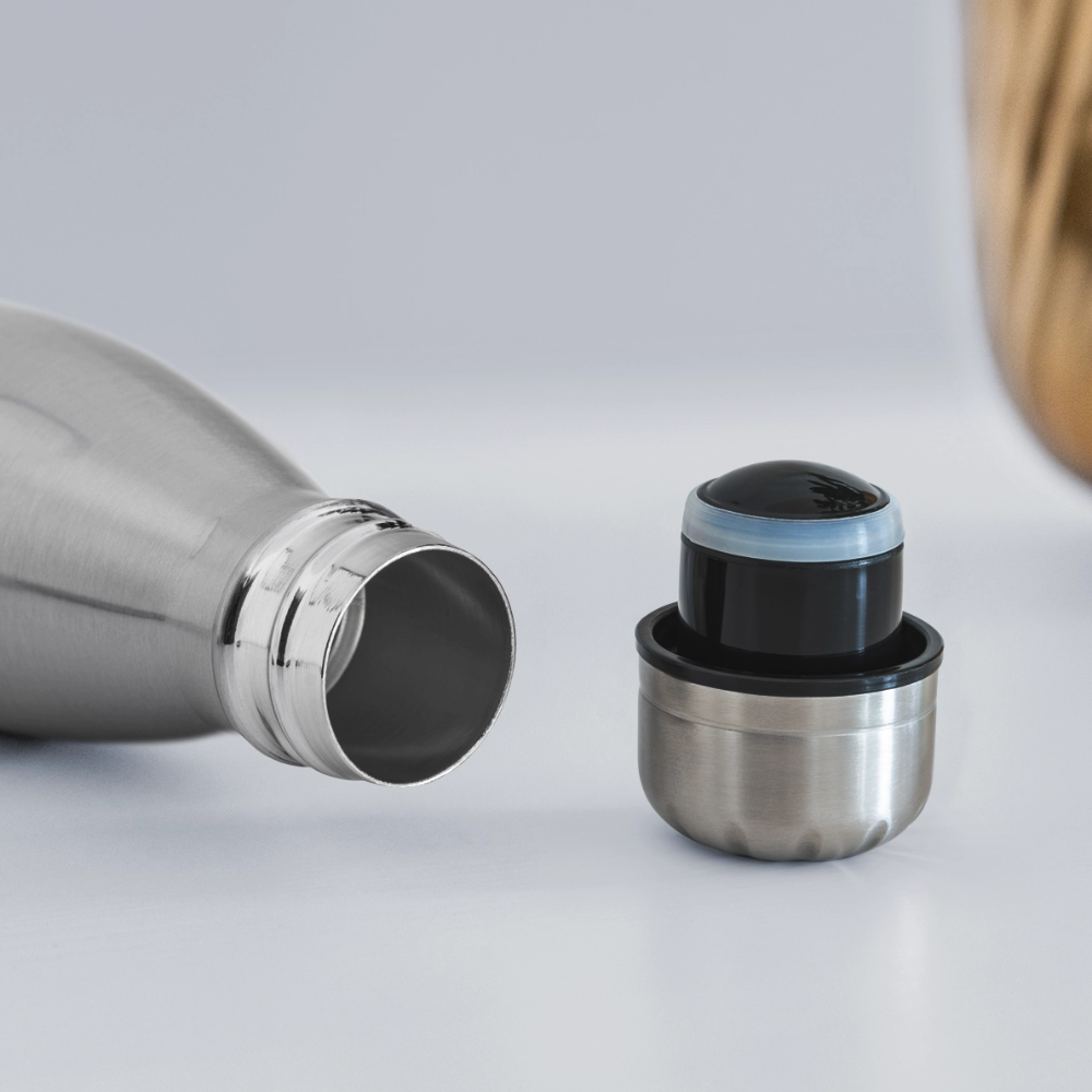 Isolierflasche "I'm a smart patient" - Bad Girl - Lightsilver
