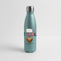 Glitzer Edelstahl Thermosflasche "Nurse" - Best Buddy - Blau Glitzer