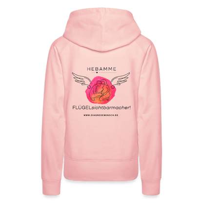 Frauen Premium Hoodie - Kristallrosa