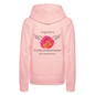 Frauen Premium Hoodie - Kristallrosa
