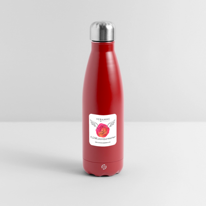 Thermosflasche 500 ml "Hebamme" - FLÜGELsichtbarmacher - Rot