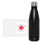 Thermosflasche 500 ml "Hebamme" - FLÜGELsichtbarmacher - Schwarz