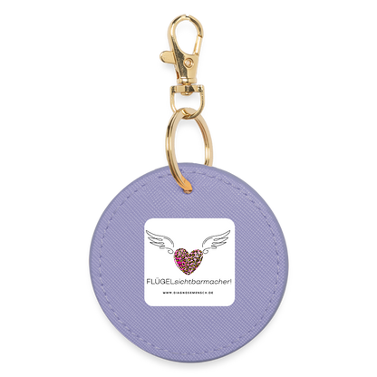BOUTIQUE Schlüsselanhänger "FLÜGELsichtbarmacher" - Best Buddy - Lavendel
