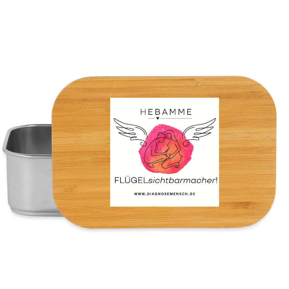 Lunch Box "Hebamme" - Best Buddy - Silber
