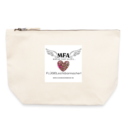 CANVAS Täschchen Größe L - Naturweiß