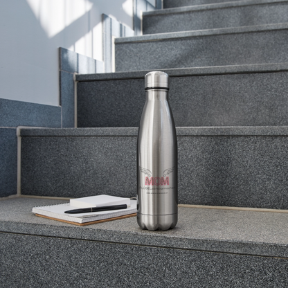 Isolierflasche "Flügel Mom" - Best Buddy - Lightsilver