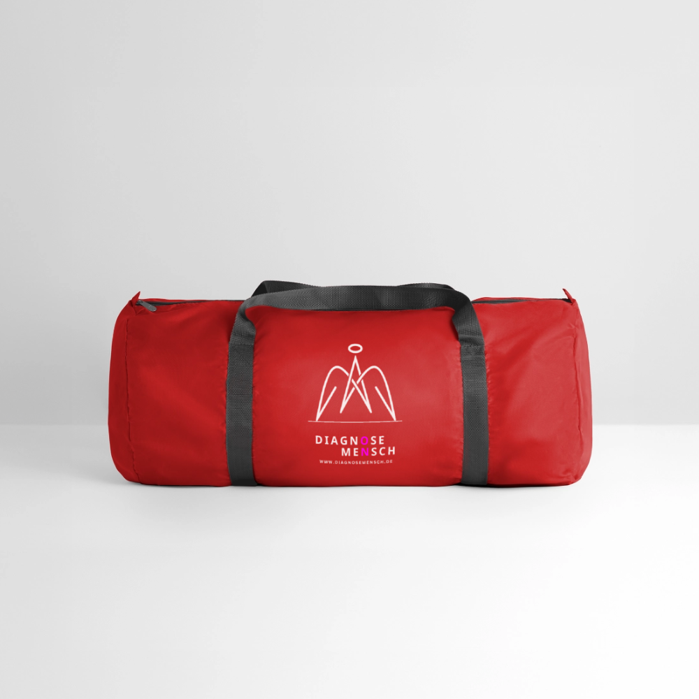 Sporttasche "Diagnose Mensch" - ON - Rot