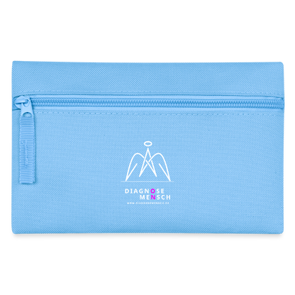 Federtasche "Diagnose Mensch - ON" - Hellblau