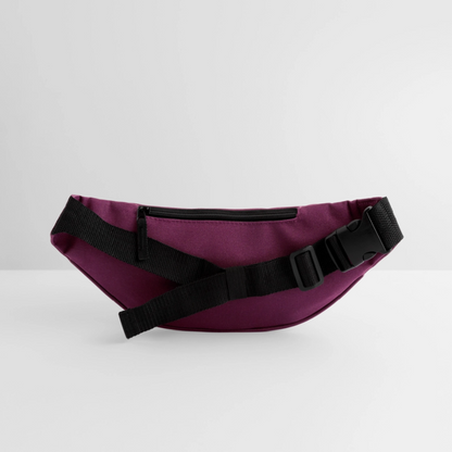 Gürteltasche "BE NOT HINDERT" - FLÜGELsichtbarmacher - Burgunderrot