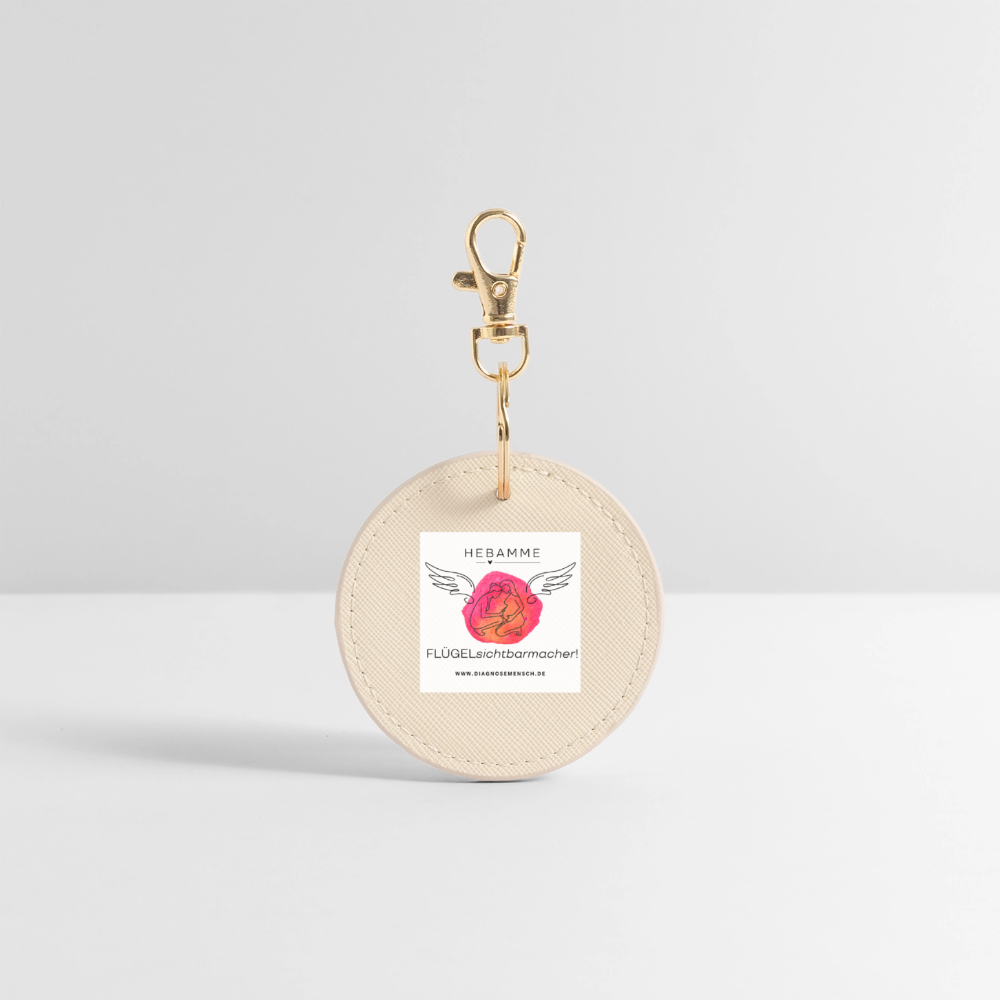 Schlüsselanhänger "Hebamme" - Best Buddy - Auster