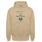 Unisex Hoodie "I'm a smart  patient" - Bad Boy - Beige