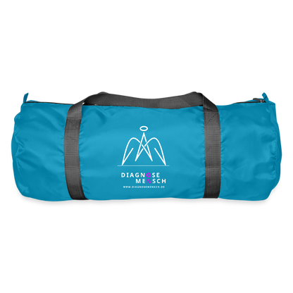 Sporttasche "Diagnose Mensch" - ON - Aquablau