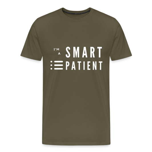 Premium T-Shirt "I'm a smart patient" - Trendy - Khaki