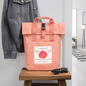 Rolltop Rucksack "Flügel - Hebamme" - Best Buddy - Chintzrosa