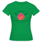 Frauen T-Shirt "Flügel Hebamme" - Best Buddy - Kelly Green