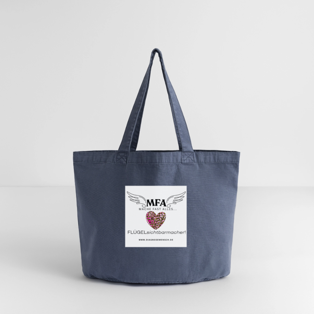 Vintage-Washed Shopper - Vintage Denim