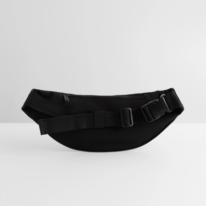 Gürteltasche "BE NOT HINDERT" - FLÜGELsichtbarmacher - Schwarz