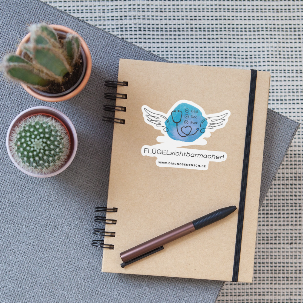 Sticker "Best Doc Ever" - Mattweiß