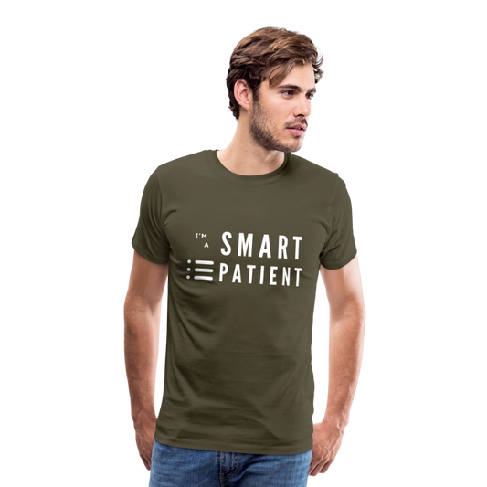 Premium T-Shirt "I'm a smart patient" - Trendy - Khaki