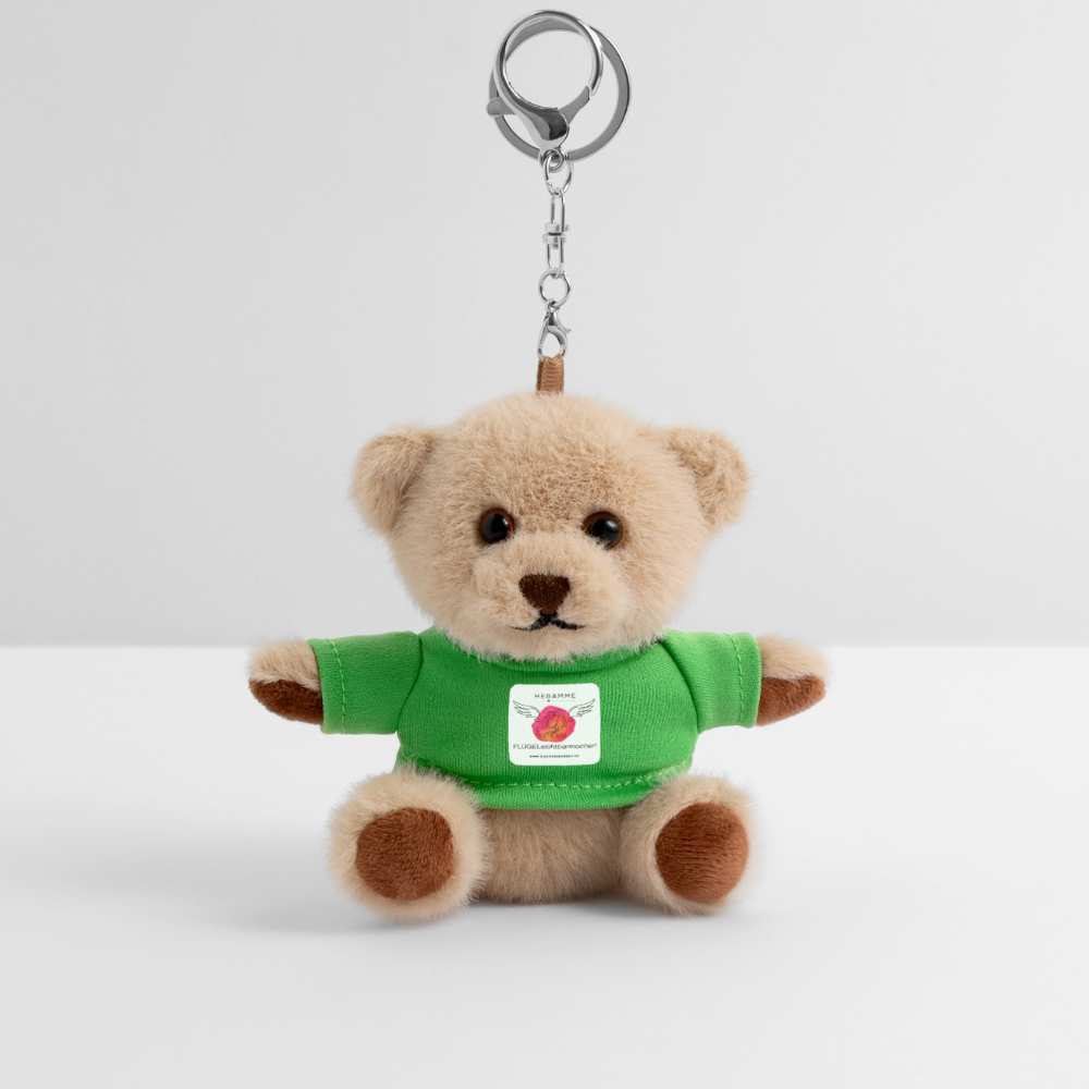 Kuscheltier Schlüsselanhänger "Hebamme" - Flügelsichtbarmacher - Grün