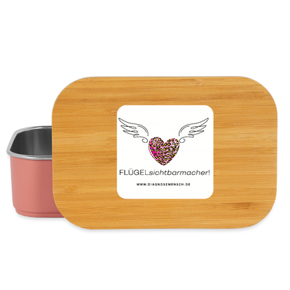 Lunch Box "FLÜGELsichtbarmacher" - Best Buddy - Hellrosa
