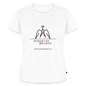 Frauen Premium T-Shirt  - "Diagnose Mensch! - Weiß