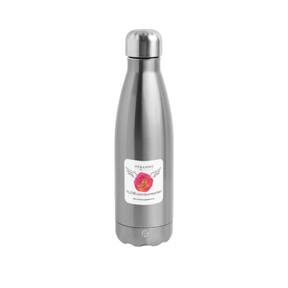 Thermosflasche 500 ml "Hebamme" - FLÜGELsichtbarmacher - Lightsilver