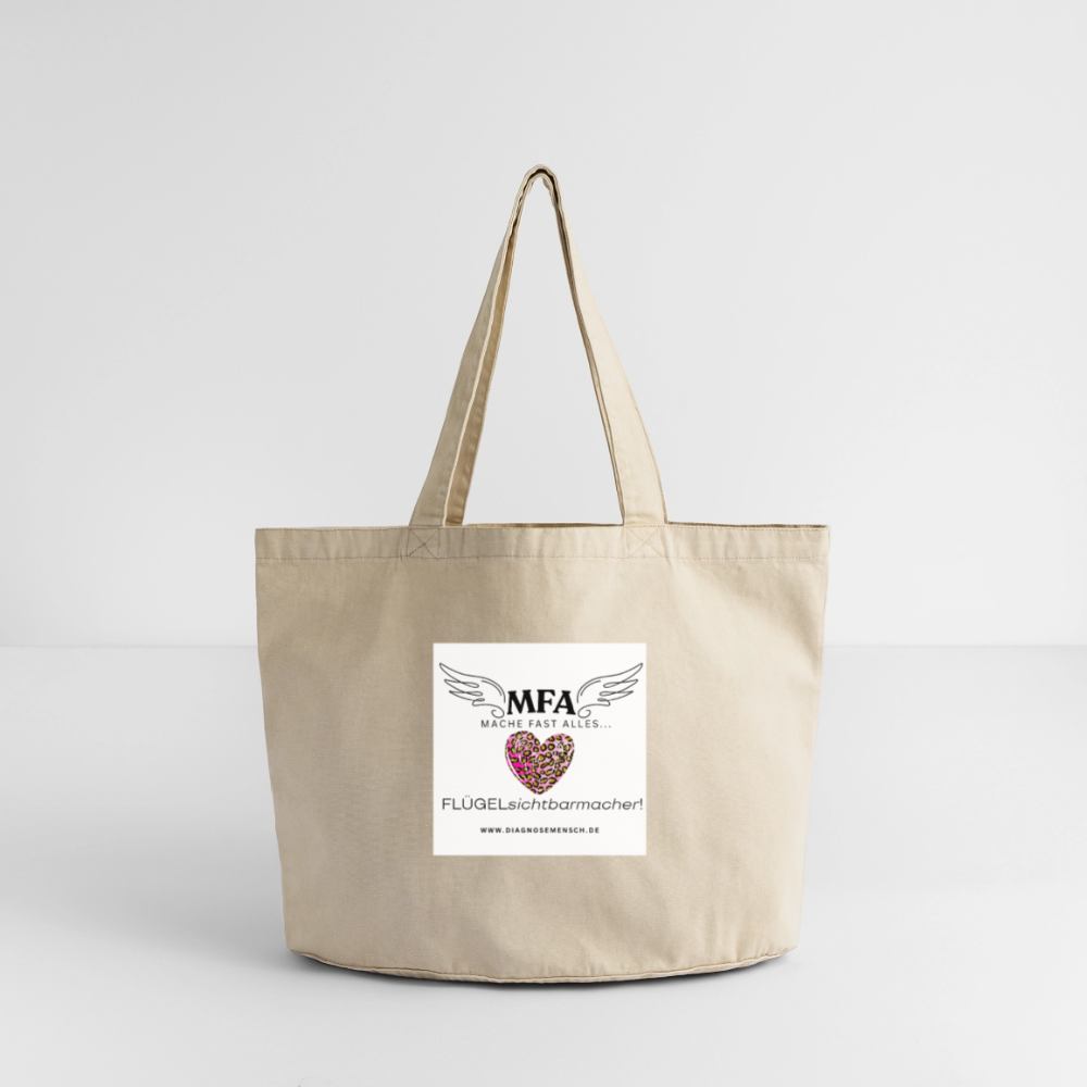 Vintage-Washed Shopper - Vintage Sand 