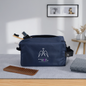 Recycelte Kulturtasche "Diagnose Mensch - ON" - Navy