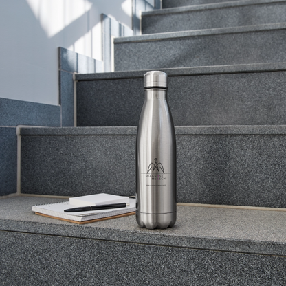 Isolierflasche "Diagnose Mensch - ON" - Lightsilver