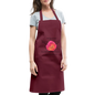 Kochschürze "Hebamme" - Best Buddy - Bordeaux