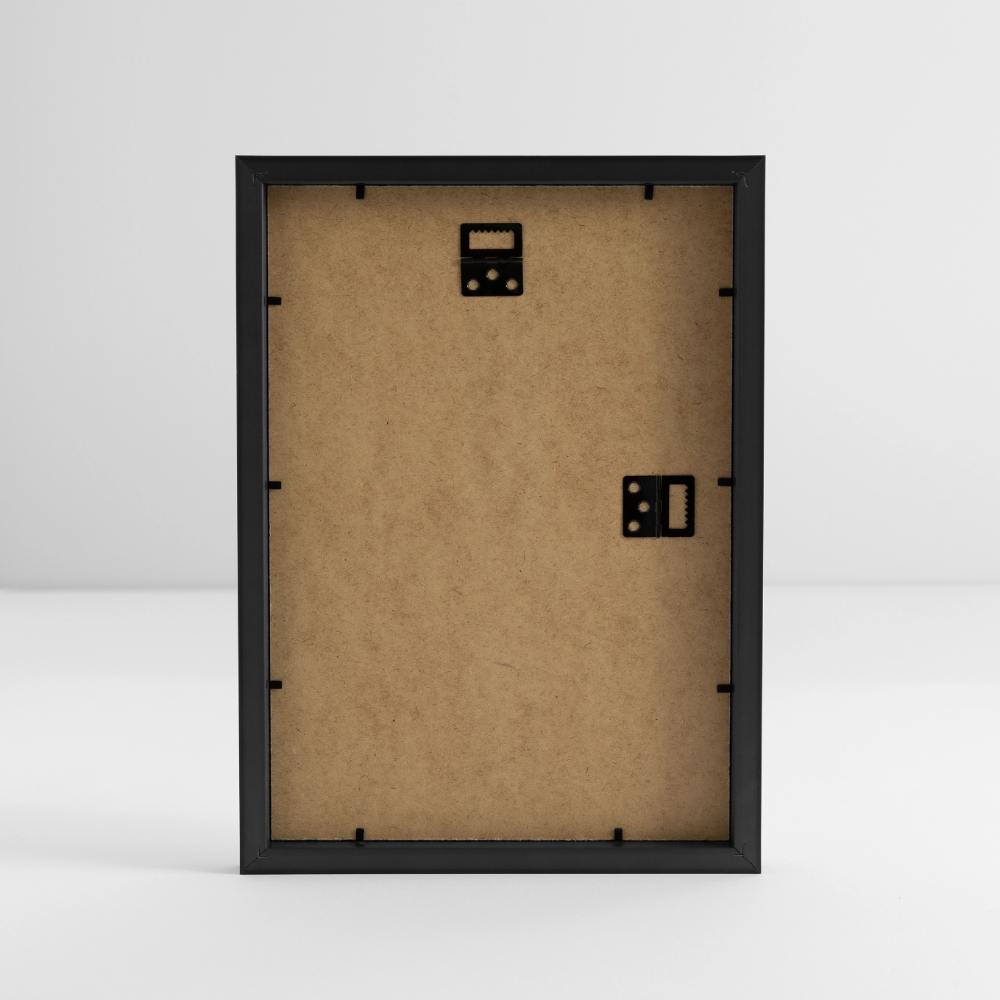 Gerahmtes Poster (27 × 37 cm) "Hebamme" - FLÜGELsichtbarmacher - Schwarz