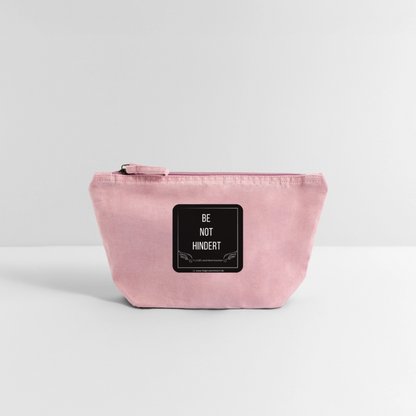 VINTAGE Täschchen "BE NOT HINDERT" - FLÜGELsichtbarmacher - Vintage Rosa
